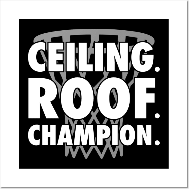 Ceiling Roof Champ Wall Art by fromherotozero
